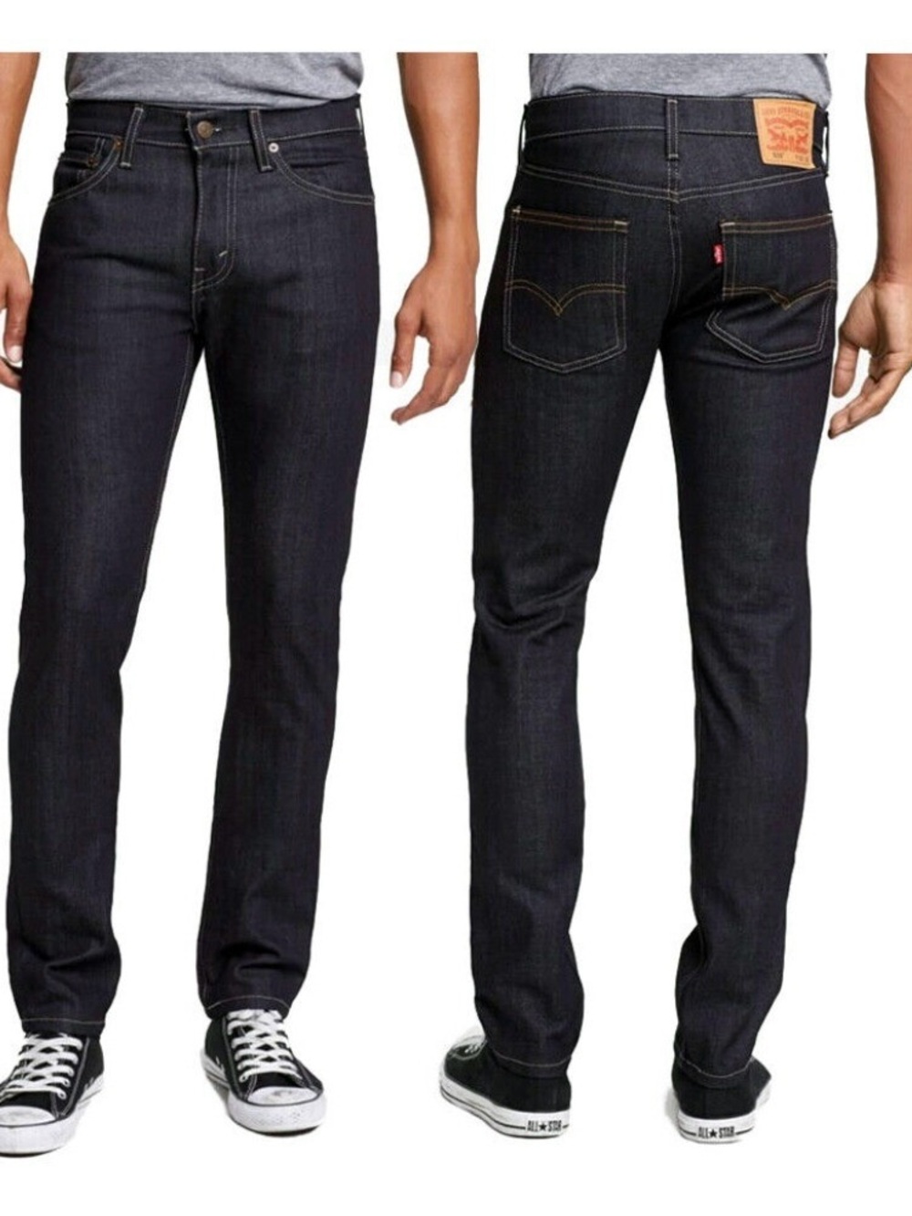 Levi’s 510 Skinny Jeans Men’s 29x29 Dark Wash Stretch Denim Black